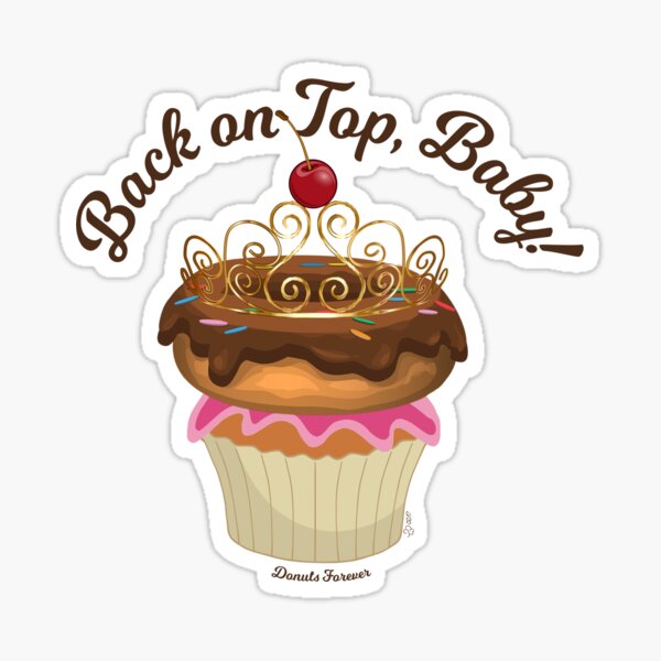 The Princess of Pastries is Back: Donuts Forever! by WIPjenni Sticker