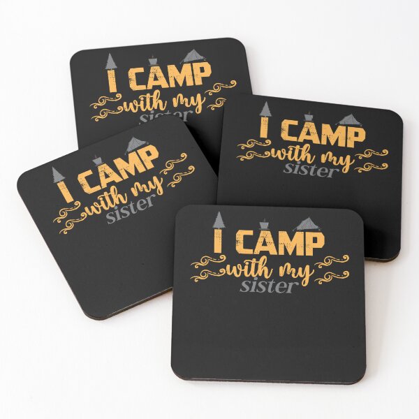 Item preview, I Camp With My Sister designed and sold by wildTrack---.