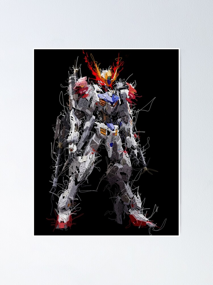 Itsuka Iron Blooded Orphans Card Anime" Poster for Sale by