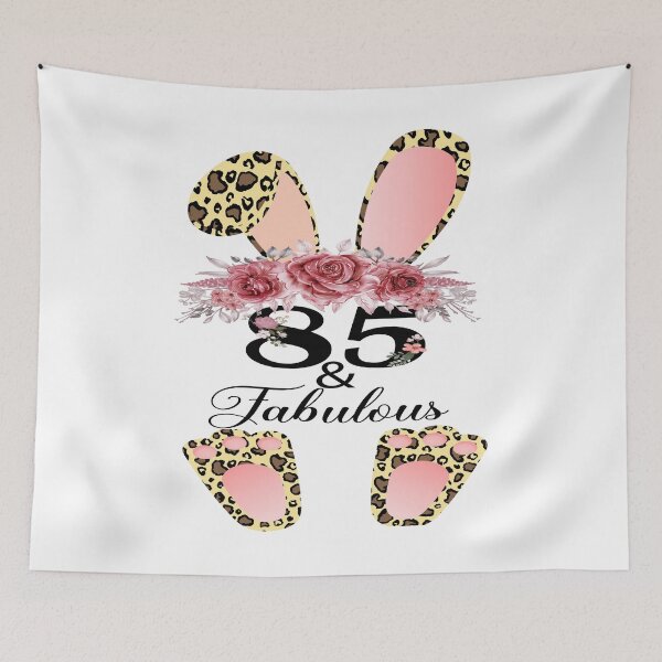 Item preview, 85 & Fabulous 85 Year Old Vintage Floral 1937 85th Birthday Gift designed and sold by xteamdesign.