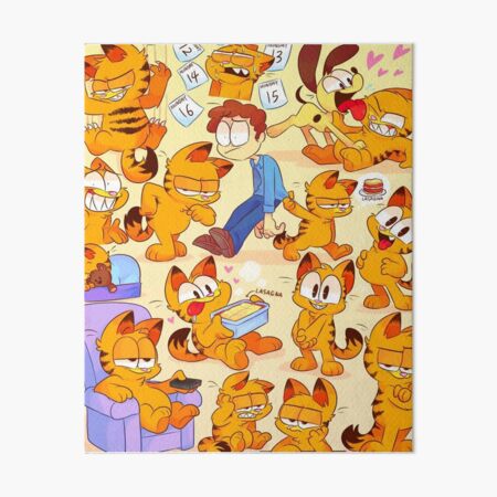 Vintage 1978 Garfield Jim Davis Poster Wall hotsell Decor Art Cat smile