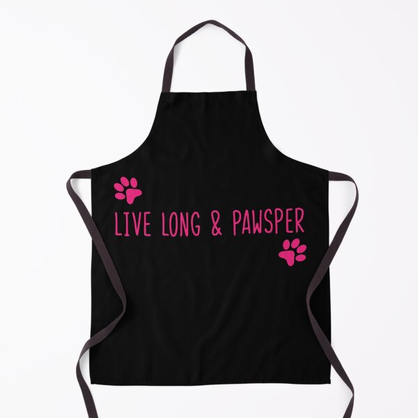 Item preview, live long and pawsper pink designed and sold by WilliamsGFX.