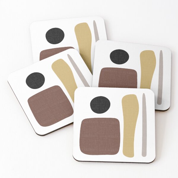 Item preview, Abstract neutral colors art designed and sold by LilianGrfld.