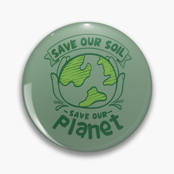Item preview, Minimalist SAVE OUR SOIL SAVE OUR PLANET eco-friendly Save the Soil Save the Planet design for nature lover, Save Soil Movement, Green Planet, Earth Day & World Soil Day designed and sold by zenturtlemerch.