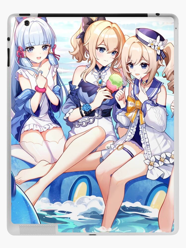 Swimsuit Genshin Impact Girls Mouse Pad for Sale by genshinwaifus