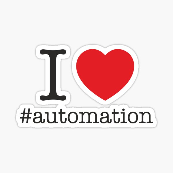 Item preview, I Love Automation designed and sold by automationart.