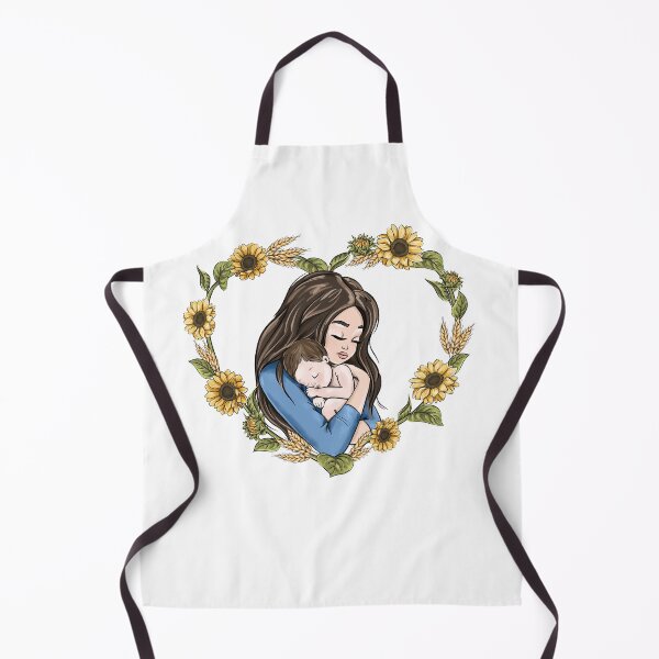 Item preview, Mother and Baby Cartoon Avatar Sunflowers designed and sold by CreativeBu.