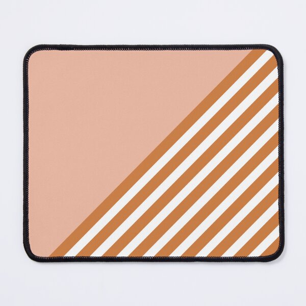 Item preview, Color Block & Stripes Geometric Print, Pink and Orange designed and sold by meggydesigns.