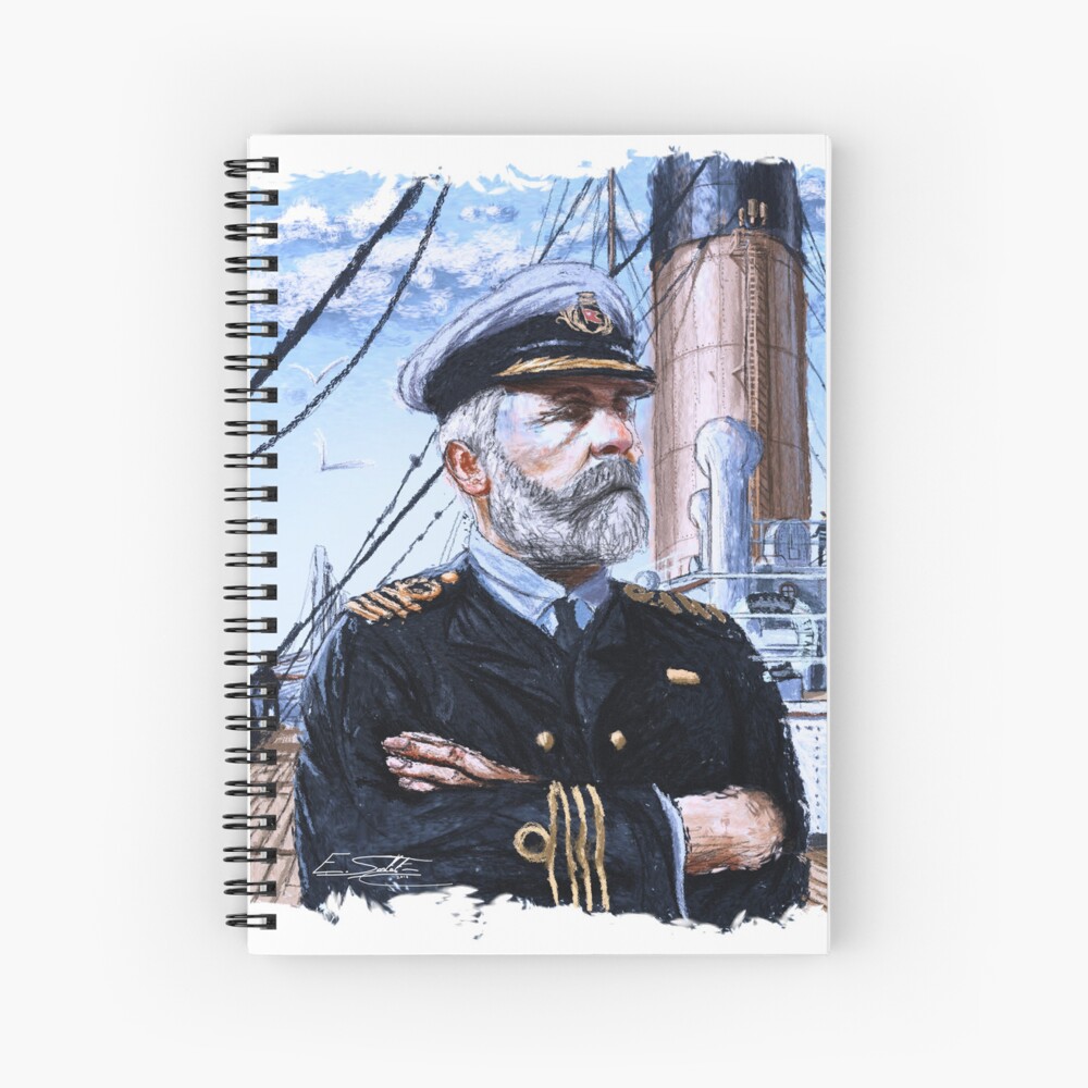 Captain Smith | Titanic painting | Art by Eliott Sontot