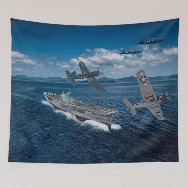 Item preview, World War 2 American Aircraft Carrier designed and sold by Blok45.