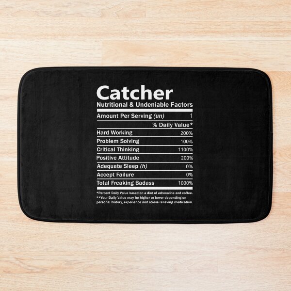 Item preview, Catcher T Shirt - Nutritional And Undeniable Factors Gift Item Tee designed and sold by averiarnol.
