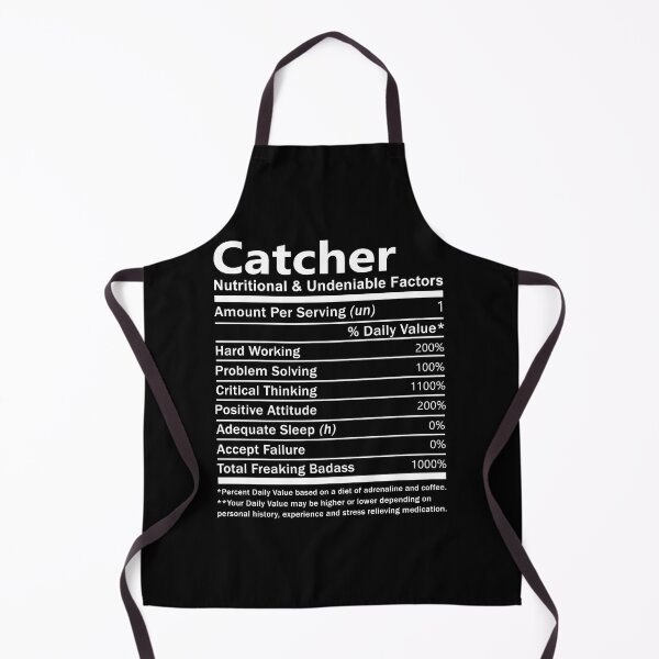 Item preview, Catcher T Shirt - Nutritional And Undeniable Factors Gift Item Tee designed and sold by averiarnol.