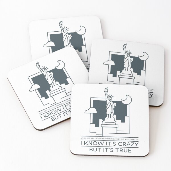 Item preview, It's True, Caught Between The Moon and New York City designed and sold by ZoomTaDesign.