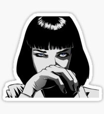 Pulp Fiction Mia Sticker