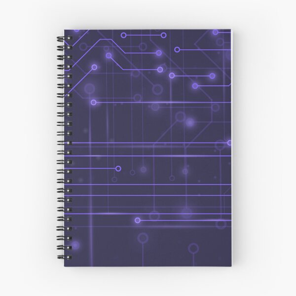 Item preview, Colorful sparkle digital signal trace lines art designed and sold by EngineersArt.
