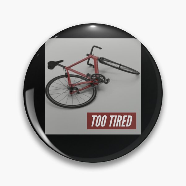 Item preview, Too Tired Sticker designed and sold by lewisnash6.