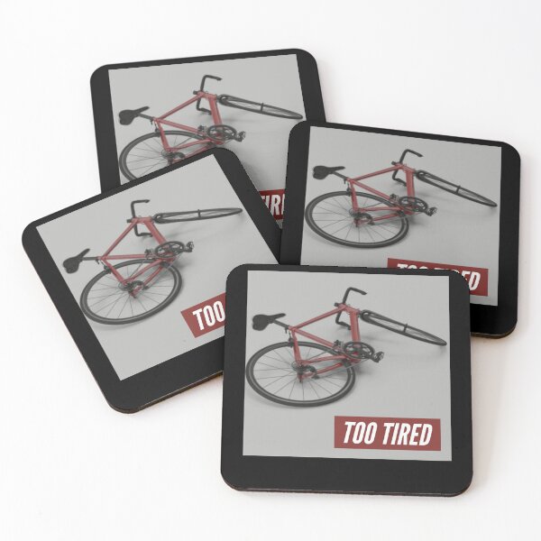 Item preview, Too Tired Sticker designed and sold by lewisnash6.