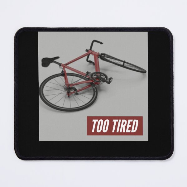 Item preview, Too Tired Sticker designed and sold by lewisnash6.