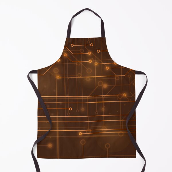 Item preview, Colorful sparkle sci-fi technology digital signal trace lines art designed and sold by EngineersArt.