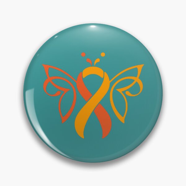 Item preview, Orange Ribbon Butterfly Leukemia Awareness designed and sold by LyLas147.