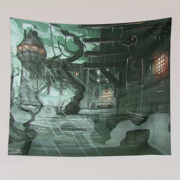 Item preview, Seyda Neen - Painting | Art by Eliott Sontot designed and sold by Eliott Sontot.