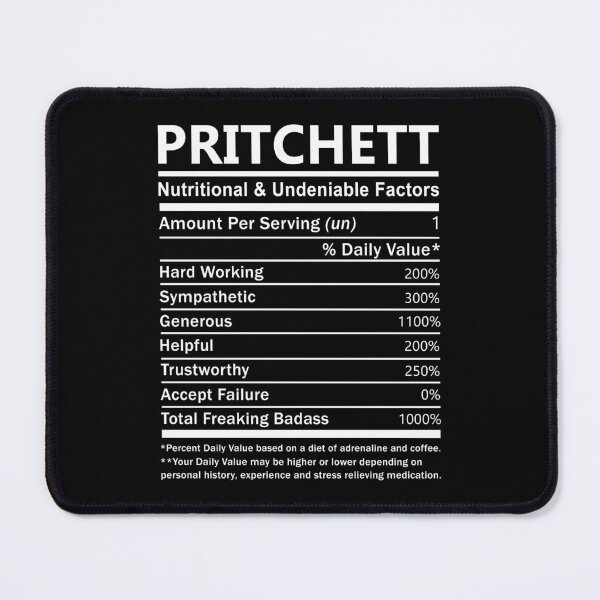 Item preview, Pritchett Name T Shirt - Pritchett Nutritional And Undeniable Factors Gift Item Tee designed and sold by alexandraf49.