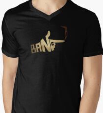 Man sieht sich, Space Cowboy... T-Shirt mit V-Ausschnitt