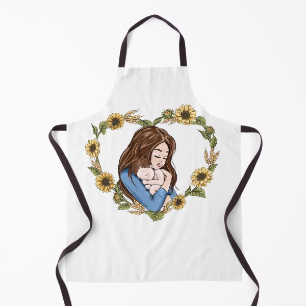 Item preview, Mother and Baby Cartoon Avatar Sunflowers designed and sold by CreativeBu.