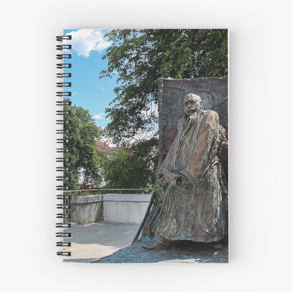 Item preview, Ivan Hribar Statue Sculpture in Justice Square, Ljubljana, Slovenia designed and sold by SnapTPhotograph.