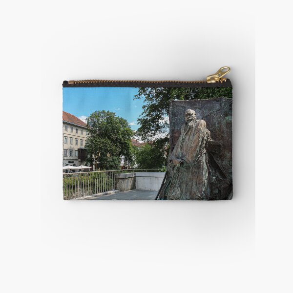 Item preview, Ivan Hribar Statue Sculpture in Justice Square, Ljubljana, Slovenia designed and sold by SnapTPhotograph.