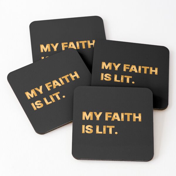 Item preview, My Faith is Lit. designed and sold by MouadbStore.