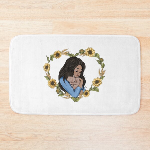 Item preview, Mother and Baby Cartoon Avatar Sunflowers designed and sold by CreativeBu.