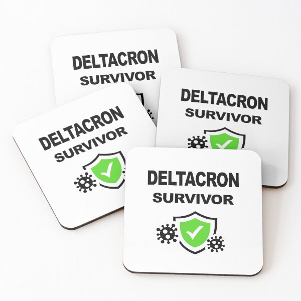 Item preview, Deltacron Survivor, Virus Immunity Immune System, Omicron Immunity, Survived Omicron Virus Variant 2021, Vaccination Complete, Fully Vaccinated, Vaccine Saves Lives designed and sold by Max-Wear.