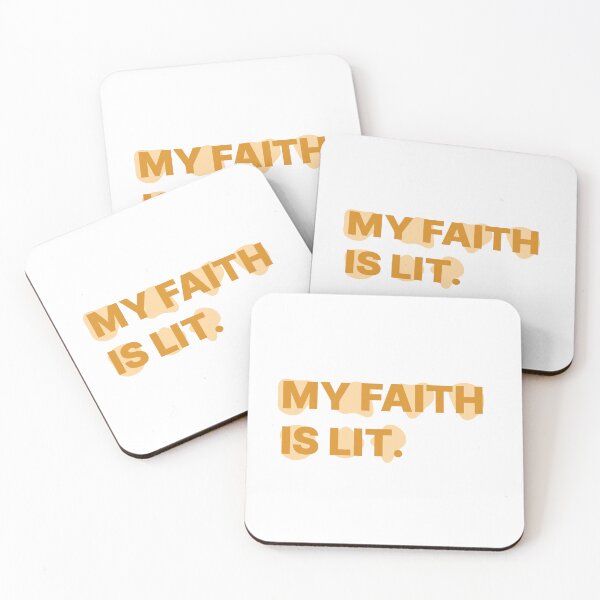 Item preview, MY FAITH IS LIT. designed and sold by MouadbStore.