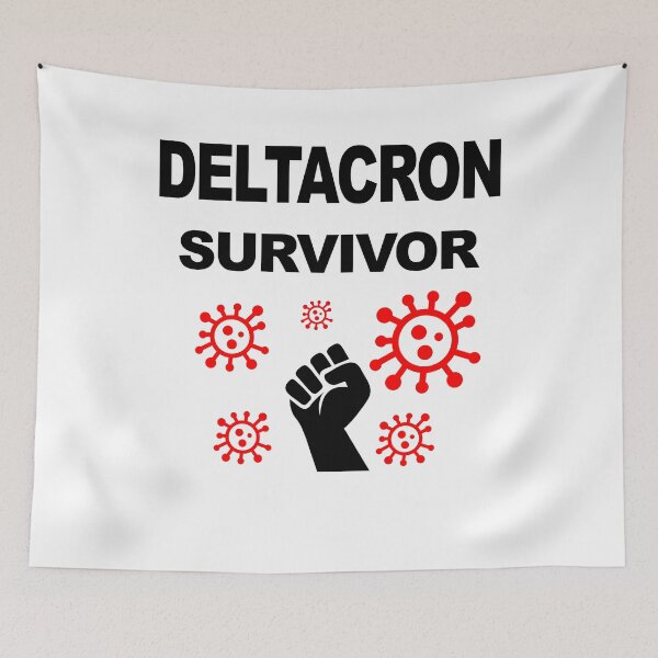 Item preview, Deltacron Survivor, Virus Immunity, Immune System, Omicron Immunity, Survived Omicron Virus Variant 2021, Vaccination Complete Fully Vaccinated, Vaccine Saves Lives designed and sold by Max-Wear.