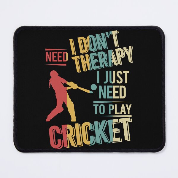 Item preview, I Dont Need Therapy I Just Need To Play Cricket Vintage Essential T-Shirt designed and sold by jacksrome6.