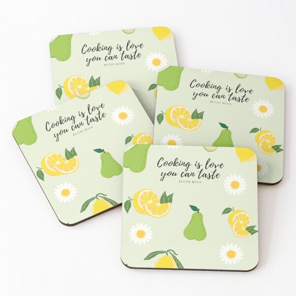 Item preview, Cooking is love you can taste | Recipe Book designed and sold by DesignAndTales.