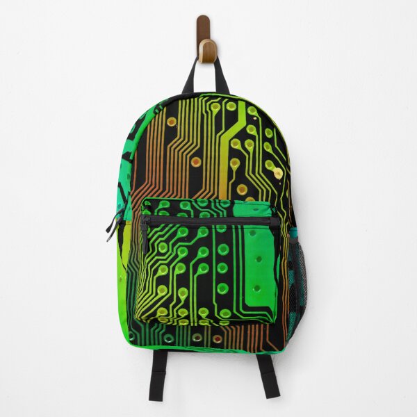 Item preview, Colorful Printed Circuit Board PCB trace lines technology art designed and sold by EngineersArt.