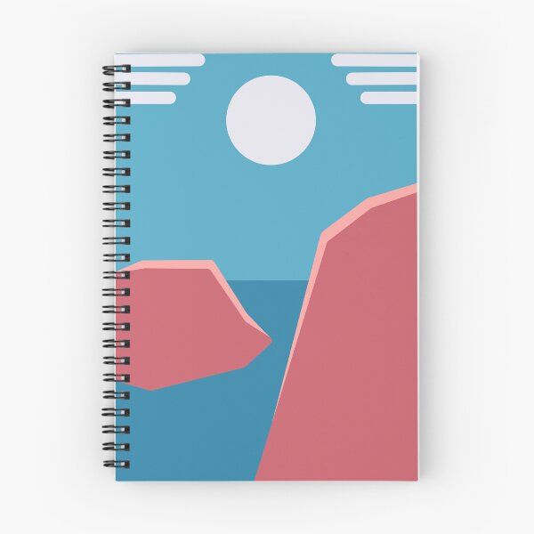 Item preview, The trans flag as an abstract landscape designed and sold by scosco-art.
