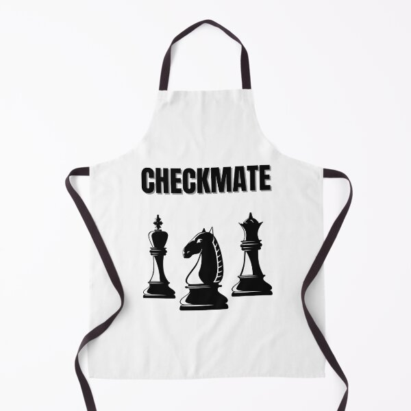 Item preview, Checkmate black on white designed and sold by Quotes-and-plus.