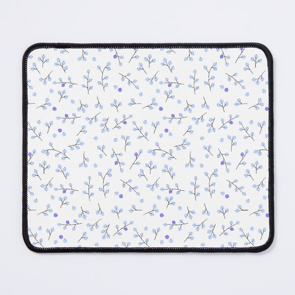 Item preview, Winter berries illustrated pattern designed and sold by GiuliaMartin.