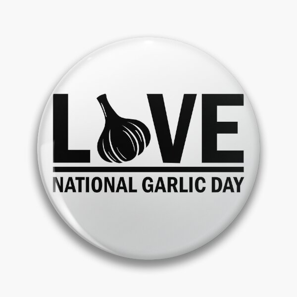 Item preview, National Garlic Day designed and sold by ValentinaHramov.