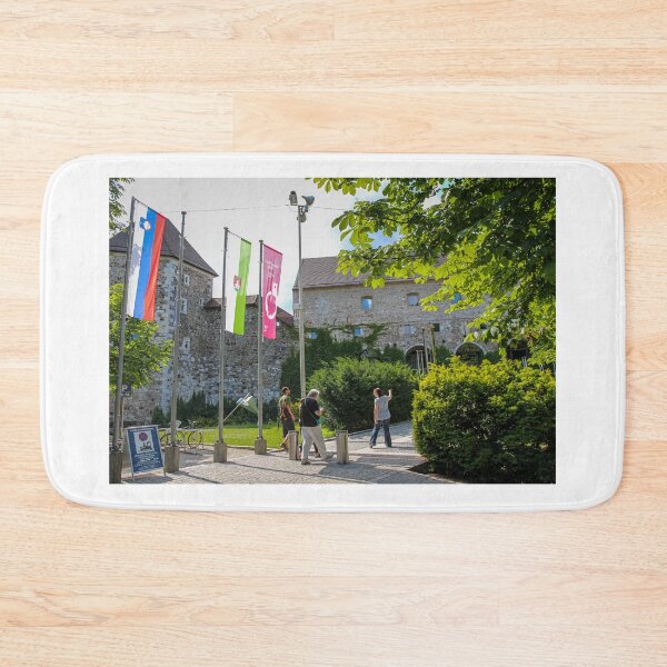 Item preview, The entrance to Ljubljana Castle or Ljubljanski grad, in the afternoon sun designed and sold by SnapTPhotograph.