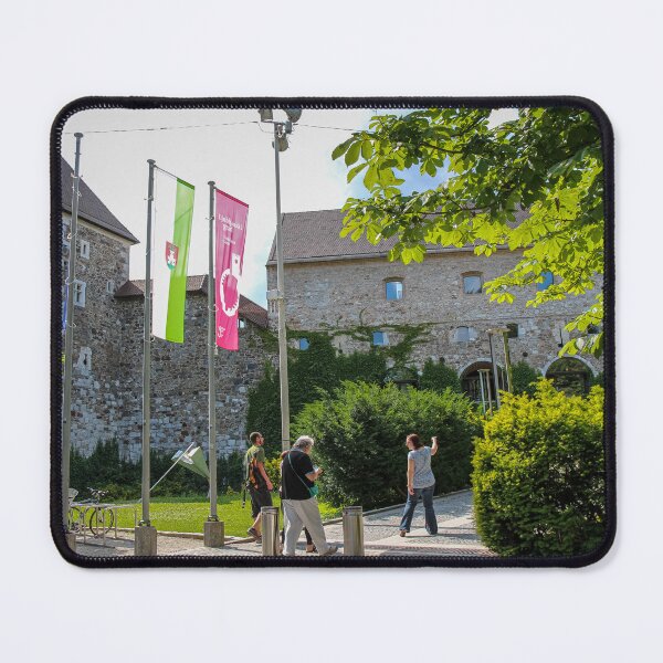 Item preview, The entrance to Ljubljana Castle or Ljubljanski grad, in the afternoon sun designed and sold by SnapTPhotograph.