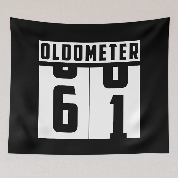 Item preview, Oldometer counter Number 61 birthday designed and sold by HeavyStyle.