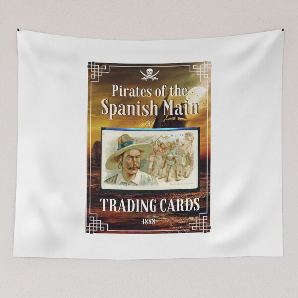 Item preview, Pirates of the Spanish Main Trading Cards 1888 - 03 William Fly designed and sold by TeaMugPhrases.
