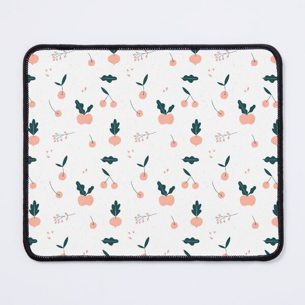 Item preview, Patrón ilustrado de cerezas, manzanas, remolachas y bayas designed and sold by GiuliaMartin.