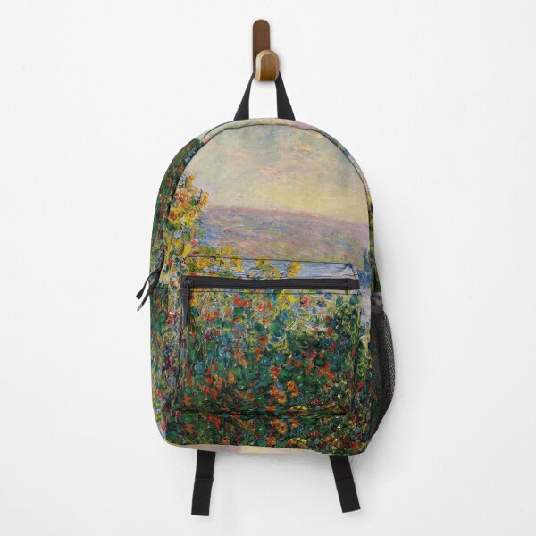 Item preview, Flower Beds at Vétheuil by Claude Monet designed and sold by AestheticsXarts.