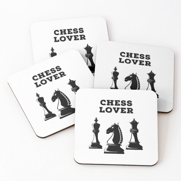 Item preview, Chess lover black on white designed and sold by Quotes-and-plus.