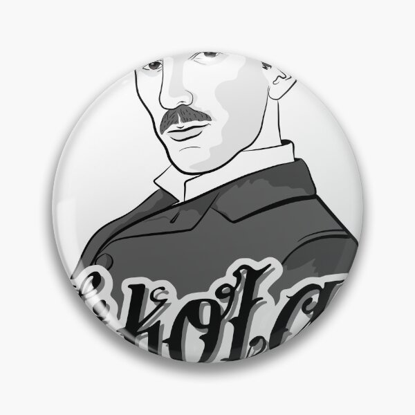 Artikelvorschau, Portrait Nikola Tesla entworfen und verkauft von Demaxis.